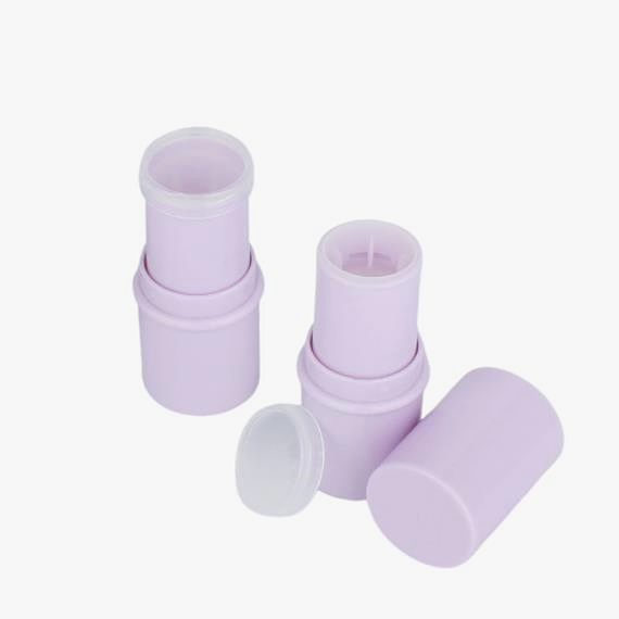 Bouteille de déodorant violet de petite capacité de 25 g