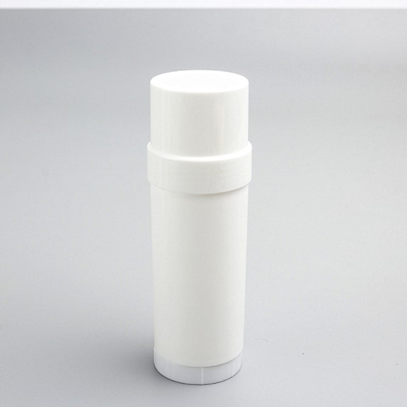 Bouteille de déodorant blanc 30g personnalisée